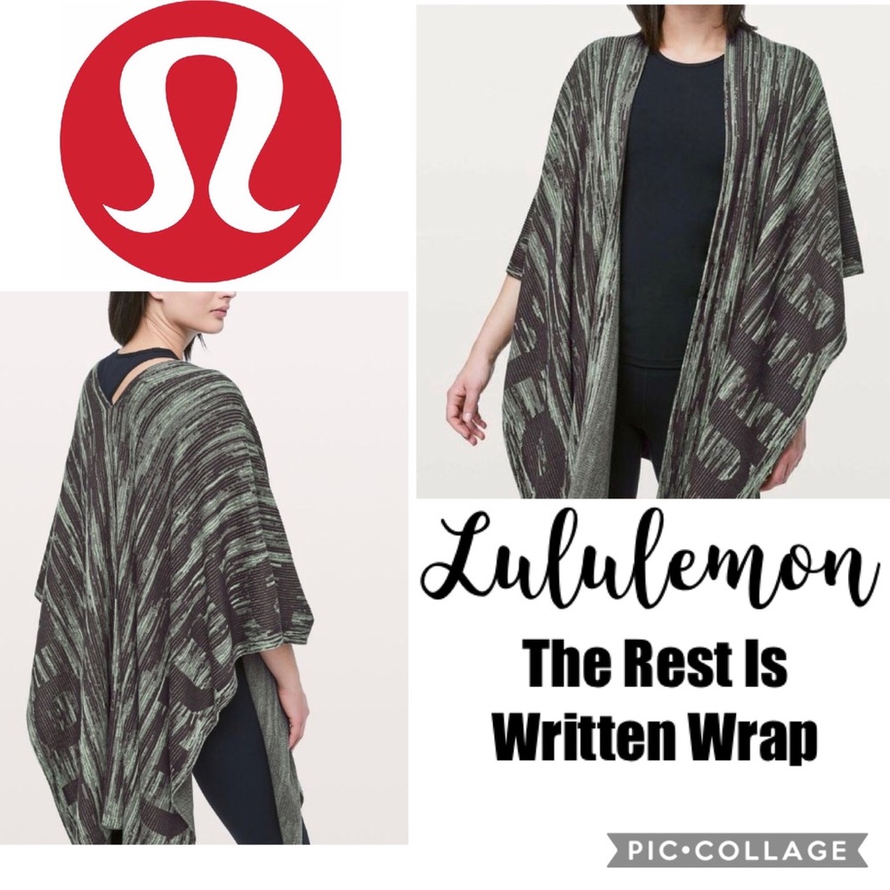 🍋Lululemon “The Rest Is Written” Wrap🍋